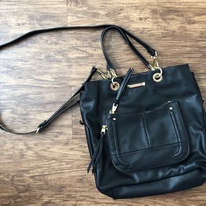 Steve Madden boho black bag.